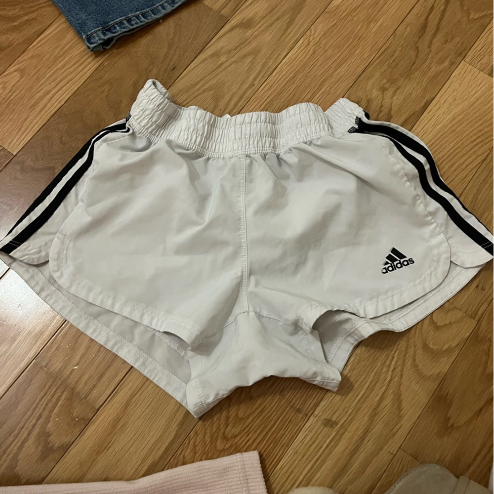 Adidas Light Gray Sports Shorts